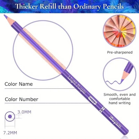 KALOUR 72 Piece Set Premium Colored Pencils - Picture 5 of 6